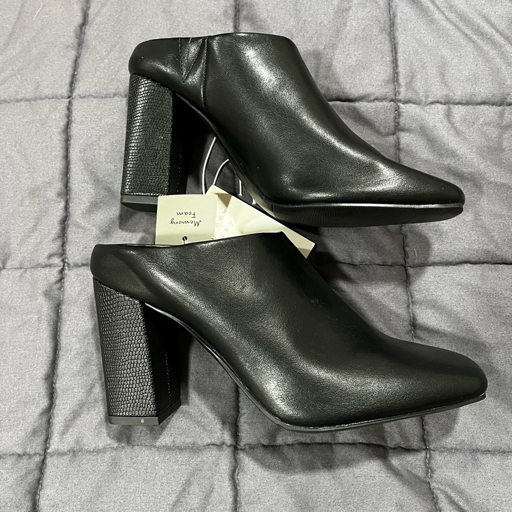 A New Day heeled mules